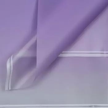 Плёнка матовая «Линия градиента» сирень, 0.580.58 м