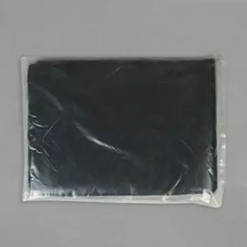 Плёнка полиэтиленовая, техническая, 80 мкм, чёрная, длина 10 м, ширина 3 м, рукав (1.5 м2), Эконом 50%, Greengo