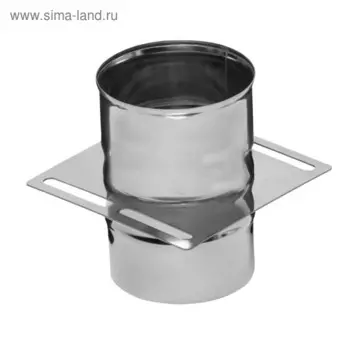 Площадка Феррум монтажная одностенная, 430/0.8 мм, d 120 мм, по воде