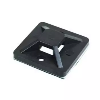 Площадка самоклеящаяся REXANT 25х25 мм, черная, упаковка 100 шт.