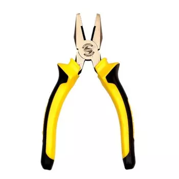 Плоскогубцы ЭНКОР 19026, двухкомпонентные рукоятки, 150 мм