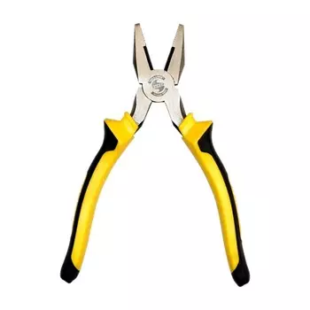 Плоскогубцы ЭНКОР 19028, двухкомпонентные рукоятки, 200 мм