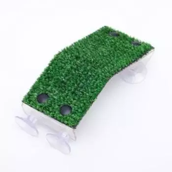 Плот для черепах пластиковый, 7 x 18 x 7 см