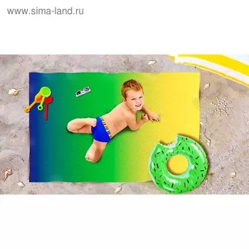 Пляжное покрывало «Одуванчики над облаками», размер 90 × 140 см