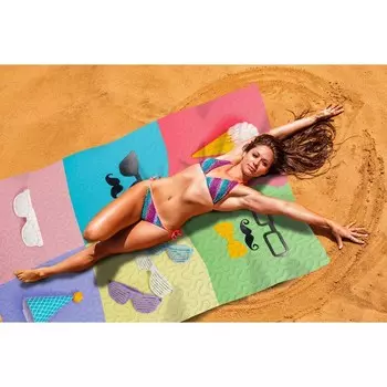 Пляжное покрывало, размер 145x200 см