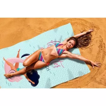 Пляжное покрывало, размер 145x200 см