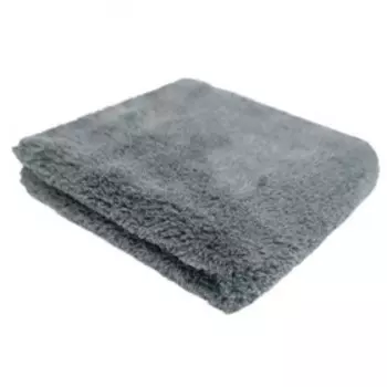 Плюшевое полотенце PURESTAR Plush both side buffing towel, микрофибра, 40х40, серое