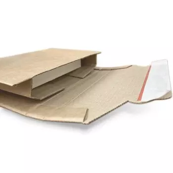 Почтовый короб-конверт 330 х 270 мм, высота 20-75 мм, микрогофрокартон 2.2-3.0 мм, отрывная лента