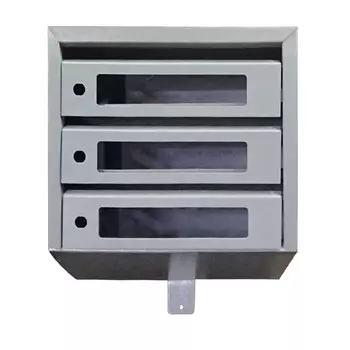 Почтовый ящик «Экспо-Люкс», 3 секций