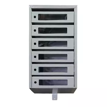 Почтовый ящик «Экспо-Люкс», 6 секций