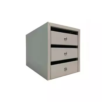 Почтовый ящик «Высотка», 3 секции