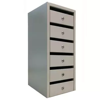 Почтовый ящик «Высотка», 6 секции