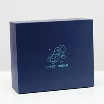 Подарочная 3D коробка "Космонавт" 32 х 2 8х 11 см