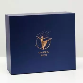 Подарочная 3D коробка "Лунная фея" 32х28х11 см