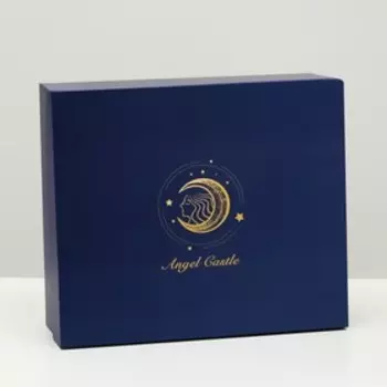 Подарочная 3D коробка "Ночь ангелов" 32х28х11 см