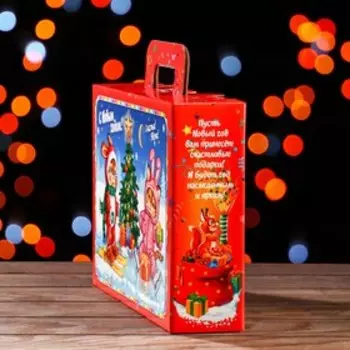 Подарочная коробка "Карнавал в лесу", 23 х 31,5 х 8 см