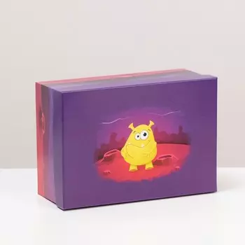 Подарочная коробка "Космос", 19 х 13 х 8 см