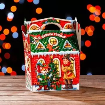 Подарочная новогодняя коробка «Кот в сапогах», 23.52012 см