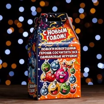 Подарочная коробка "Крейзи-бокс", 15 х 8,5 х 28 см