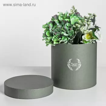 Подарочная коробка круглая, 18 × 18 х 18 см