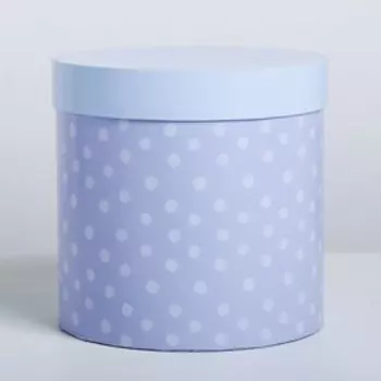 Подарочная коробка круглая «Нежная», 20 × 20 см