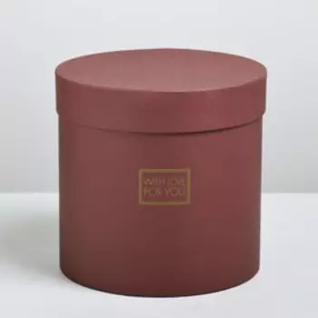 Подарочная коробка круглая «Пантон 06», 20 × 20 × 20 см