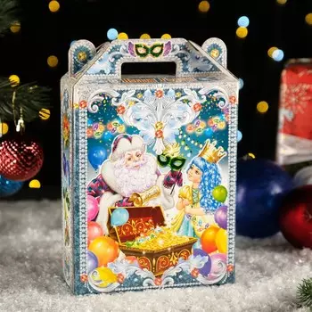 Подарочная коробка "Маски", 16,8 х 7 х 25 см