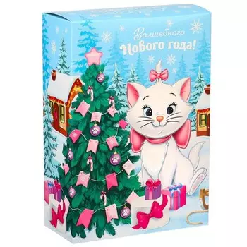 Коробка подарочная «Волшебного Нового года», 16 х 23 х 7.5 см, Коты аристократы