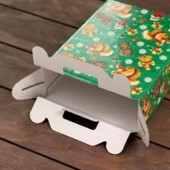 Подарочная коробка "Праздничный Грильяж", 16,8 х 7 х 25 см