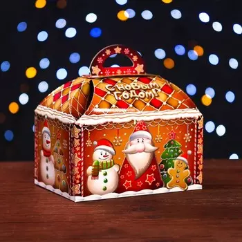 Подарочная коробка «Пряничный» 18.512.519 см