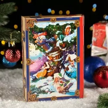 Подарочная новогодняя коробка «Сказки Пушкина», 19725 см