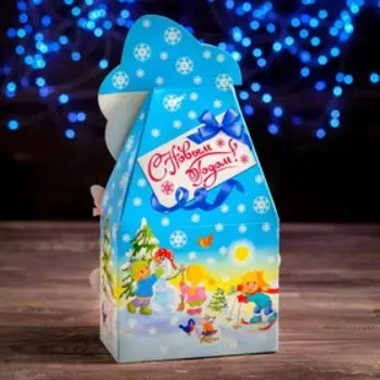 Подарочная коробка "Снегурочка", 27 х 8,6 х 16,5 см
