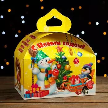 Подарочная коробка-сундучок "Милашки" с анимацией и игрой, 18,5 х 12,5 х 16,5 см,