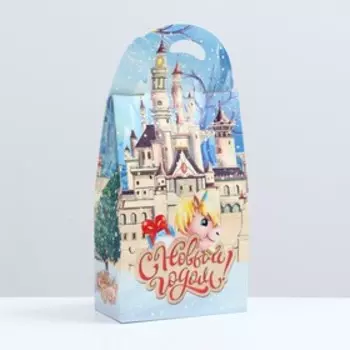 Подарочная коробка "Зайчик", 16,5 х 8,6 х 27 см, 1 шт.