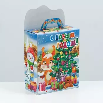 Подарочная коробка "Зимушка", 21 х 17 х 9 см