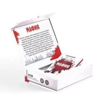 Подарочное издание «Мафия», 36 карт, 18+