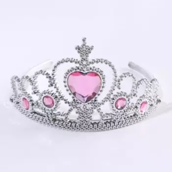 Подарочный набор: цветные пряди, корона, палочка «Для сказочно красивой», 4 предмета