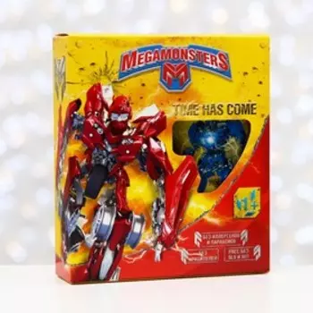 Подарочный набор детский «Мегамонстры»: шампунь 2 в 1, 300 мл + гель-пена 2 в 1, 300 мл