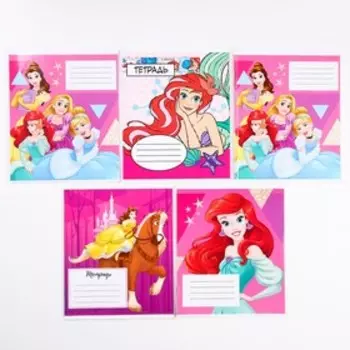 Подарочный набор для первоклассника, 9 предметов, Принцессы