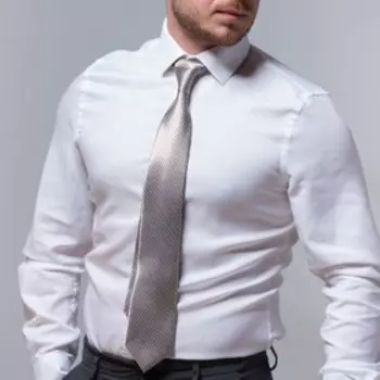 Подарочный набор: галстук и платок "С уважением"