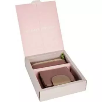 Подарочный набор: кошелёк/ключница, цвет бальзамик