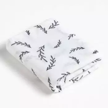 Новогодний подарочный набор Крошка Я «Оленёнок», плед 90х90см, пелёнка муслиновая 75х120см