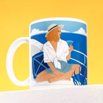 Подарочный набор «Мечтай»: чайное ассорти (5 вкусов x 4 шт.), кружка 300 мл.