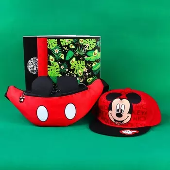 Подарочный набор «Микки маус» с поясной сумкой 5 предметов
