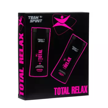 Подарочный набор мужской Team Spirit Total Relax: шампунь, 250 мл + кондиционер, 250 мл