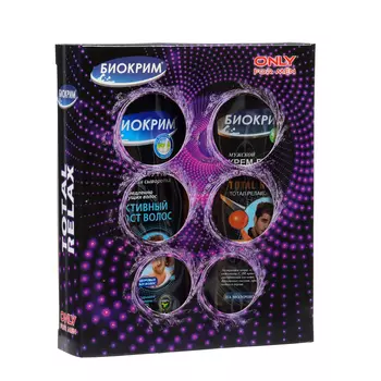 Подарочный набор косметики мужской "Тотал релакс": крем-гель, 250 мл + шампунь, 250 мл