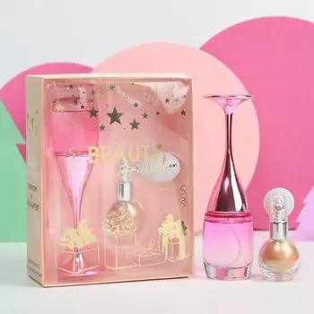 Подарочный набор: парфюм и мерцающий хайлайтер Your magic winter