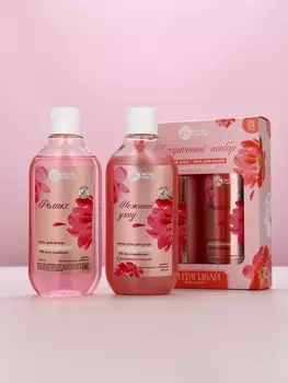 Подарочный набор «Притягивай взгляды», гель для душа и пена для ванны, 2300, Чистое счастье