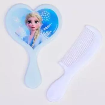 Подарочный набор «Чудеса рядом!», расческа и зеркало, Холодное сердце