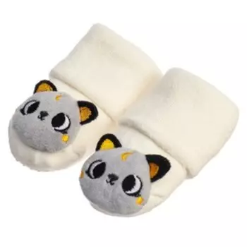 Подарочный набор Крошка Я «Погремушки на ручки и ножки: Котики», 4 шт.